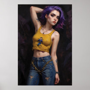 Póster Rebelde en Color
