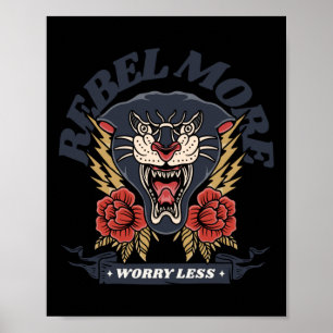 Póster Rebelde Más