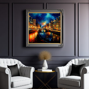 Póster Rebelión natural: Los canales de la luna de Amster