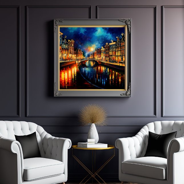 Póster Rebelión natural: Los canales de la luna de Amster (Subido por el creador)