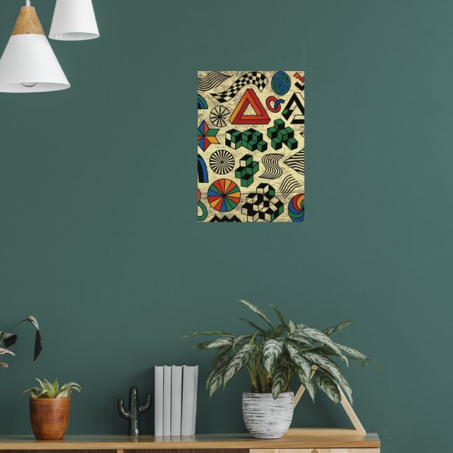 Póster Rebellious Geometries (Salón 1)