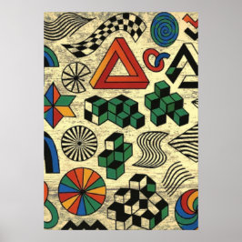 Póster Rebellious Geometries