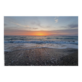 Póster Receding waves 