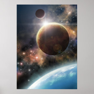 Póster Recepción al espacio