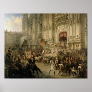 Póster Recepción ceremonial del mariscal de campo