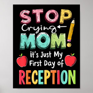 Póster Recepción De Vuelta A La Escuela El Primer Día De 