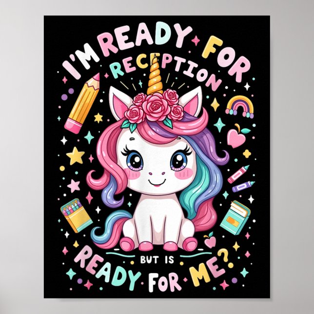 Póster Recepción De Vuelta A La Escuela Primer Día De Chi (Frente)