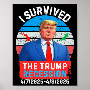 Póster Recesión Trump Abril 2025 2 días