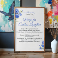 Receta de regalo para ducha de novia para risas in
