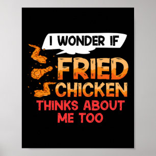 Póster Receta de tiras de ala de pollo frito dedos 