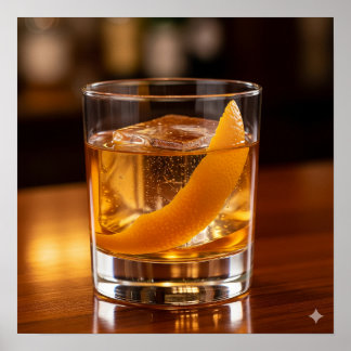 Póster Receta vieja de moda