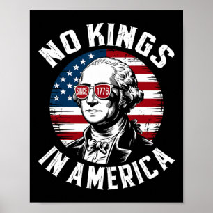 Póster Rechazar A Ningún Rey En Estados Unidos 1776 Resis