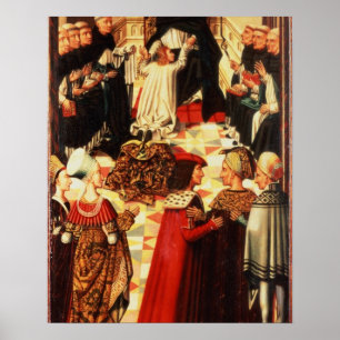 Póster Reciben a Thomas Aquinas en la República Dominican