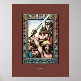Póster "Recibimiento del Sidhe" poster (14x18")