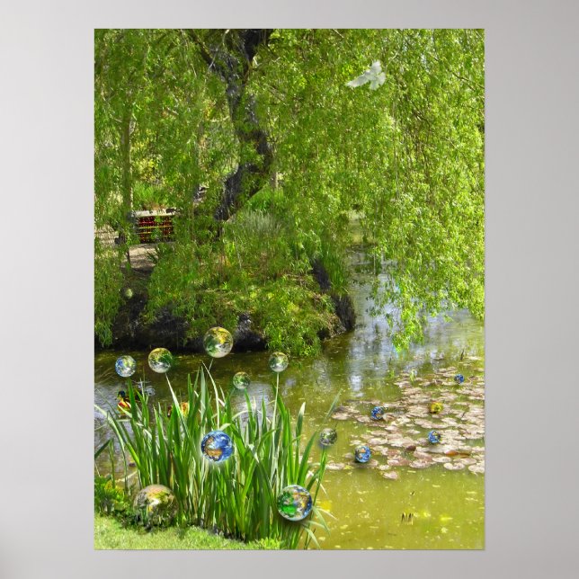 Póster ¡Reciclando la Tierra! (Frente)