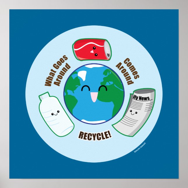 Póster Reciclar (Frente)