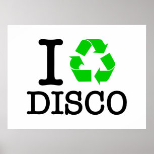 Póster Reciclar Disco