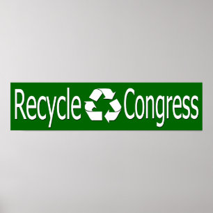 Póster Recicle el poster del congreso