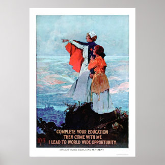 Póster Reclutamiento de enfermeras (US00312)