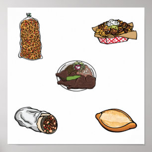 Póster Recogida de alimentos en México