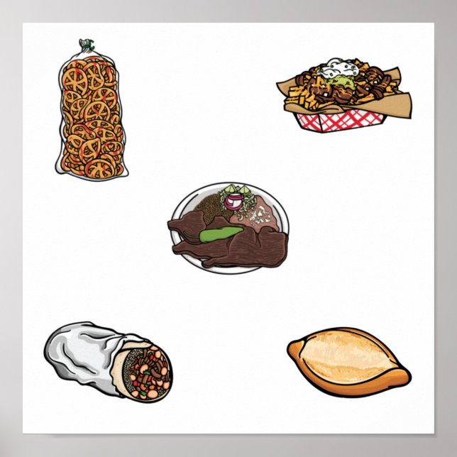 Póster Recogida de alimentos en México (Frente)