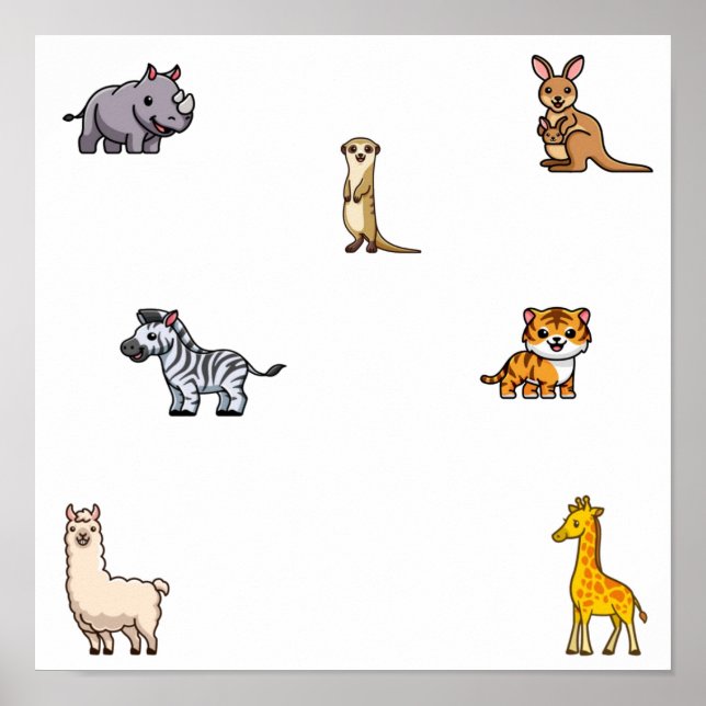 Póster Recogida de animales salvajes (Frente)