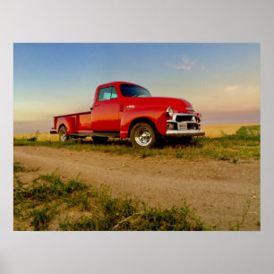 Póster Recogida de Chevy 1954