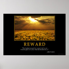 Póster Recompensa