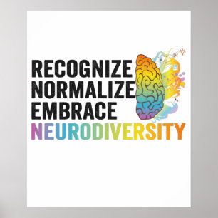 Póster Reconocer la Normalización para Adoptar la Neurodi