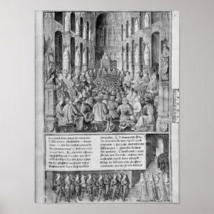 Póster Reconquista urbana II Iglesia del Santo Sepulcro