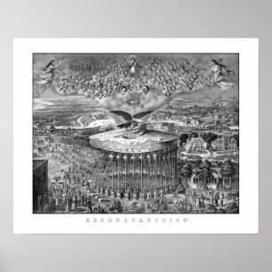 Póster Reconstrucción -- Era de la guerra civil