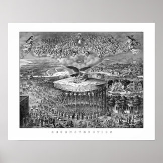 Póster Reconstrucción — Era de la guerra civil