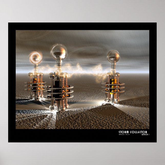 Póster Recopilador de tormenta (Frente)