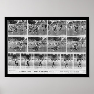 Póster Récord mundial Javelin