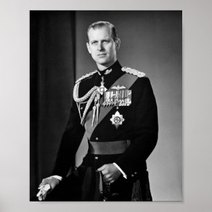 Póster Recordando al Príncipe Felipe 1921-2021