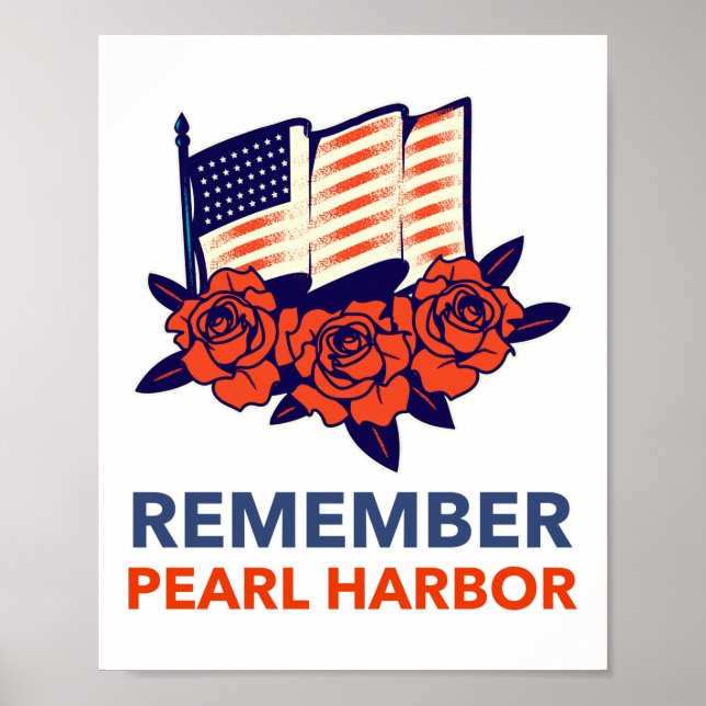 Póster Recordar Pearl Harbor (Frente)