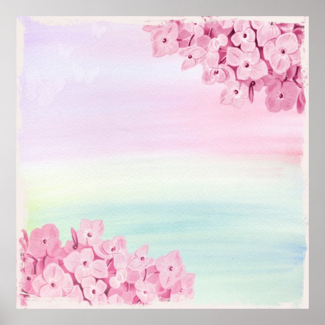 Póster Recordatorio de plantilla de fondo (Frente)