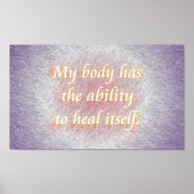 Póster Recordatorio diario - Poster de habilidad (Frente)