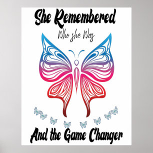 Póster Recordó quién era y el juego cambió