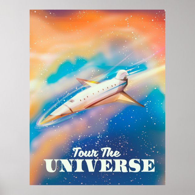 Póster Recorrido por el barco espacial Universe (Frente)