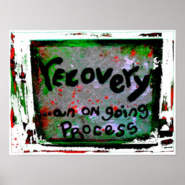 Póster recovery an on going process (Frente)