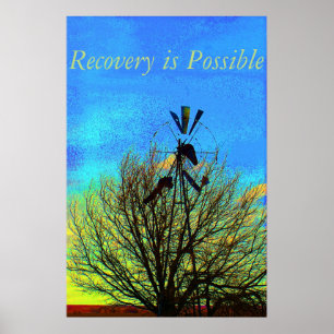 Póster Recovery is Possible Motivational Poster