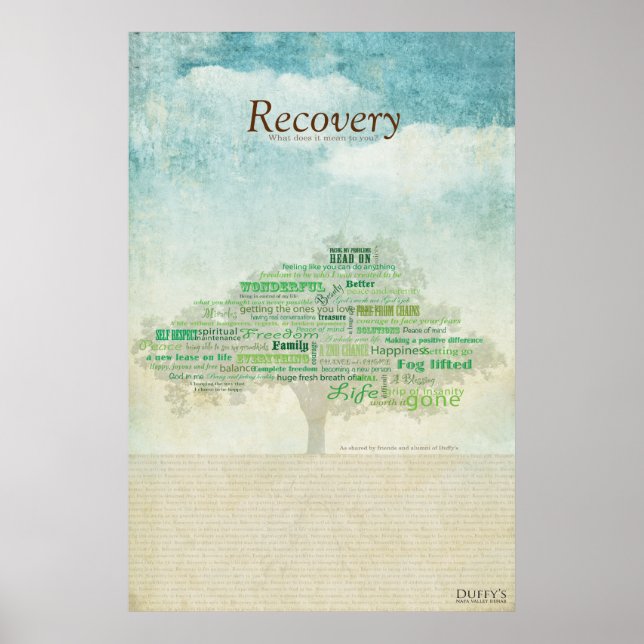 Póster Recovery Tree (Frente)