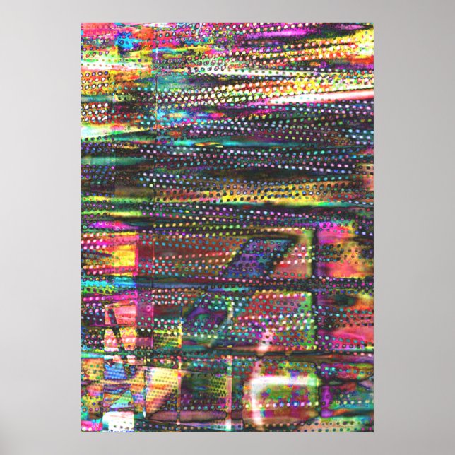 Póster Recreación y acero (Frente)