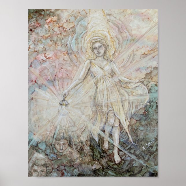 Póster "Recuerda Quién Eres: Ser Ligero" (Frente)