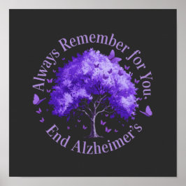 Póster Recuerda Siempre: Para Ti, Fin del Alzheimer 
