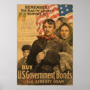 Póster ¡Recuerden! La bandera de la libertad