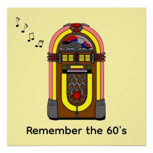 Póster Recuerden los años 60