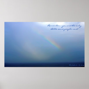 Póster Recuerden ~ Ustedes son la única Biblia que alguna