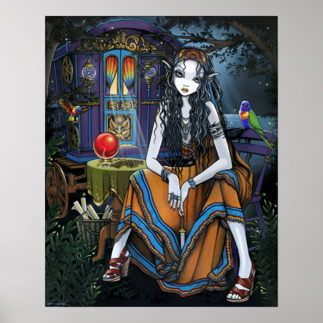 Póster Recuérdenme Bohemian Neo Gypsy Caravan Fae Poster (Frente)